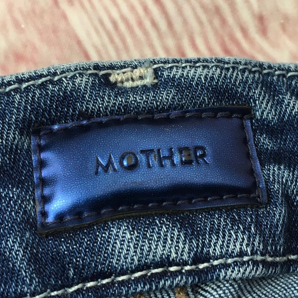 ⭐️MOTHER High Waisted Looker Jean in Loud is how I love you Size 27x29 1/2 - Picture 4 of 16